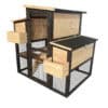Woodland design kippenhok Cackleberry C. houtkleurig