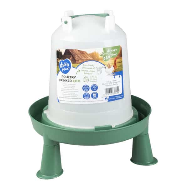 Duvoplus Drinkklok ECO schroef met handvat & pootjes Groen 3 Liter - Afbeelding 4
