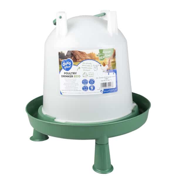 Duvoplus Drinkklok ECO schroef met handvat & pootjes Groen 3 Liter - Afbeelding 3