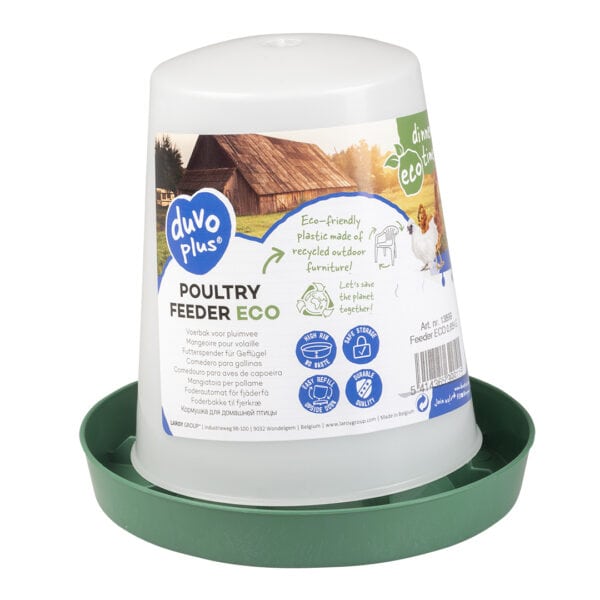 Duvoplus Voederbak ECO Groen 0,65kg - Afbeelding 2