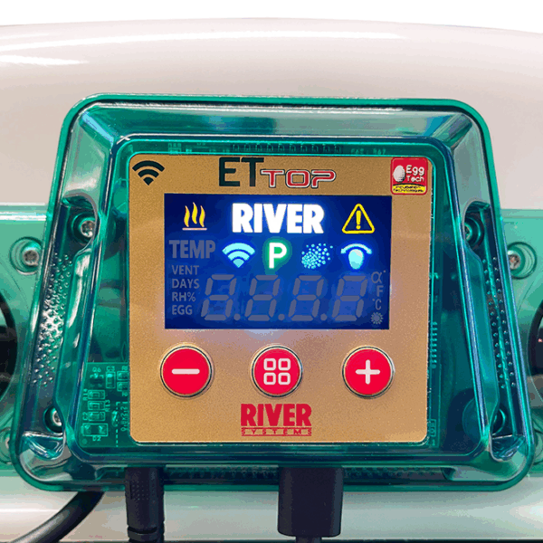 River ET TOP 12 Digitale Automatische Broedmachine met Wifi - Afbeelding 5